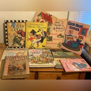 Vintage Assorted Children's Storybook Collection